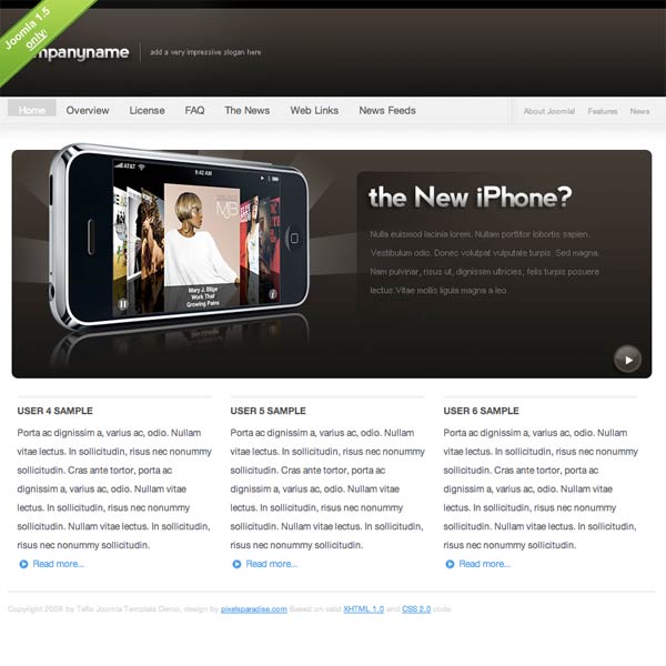 MP Tellix Joomla Template